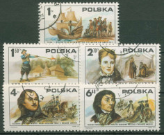 Polen 1975 Polen In Amerika 2400/04 Gestempelt - Oblitérés