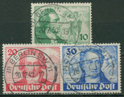 Berlin 1949 200. Geburtstag Von Johann Wolfgang Von Goethe 61/63 TOP-Stempel - Used Stamps