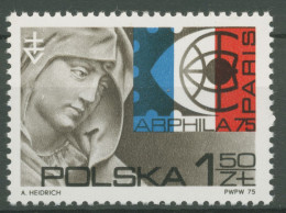Polen 1975 Briefmarkenausstellung ARPHILA Paris Heilige Anna 2269 Postfrisch - Unused Stamps