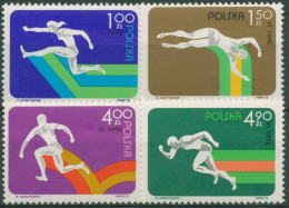 Polen 1975 Leichtathletik-EM 2363/66 Postfrisch - Ungebraucht