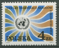 Polen 1975 30 Jahre Vereinte Nationen UNO 2390 Postfrisch - Neufs