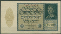 Dt. Reich 10000 Mark 1922, DEU-78b Serie S, Leicht Gebraucht (K1446) - 10000 Mark