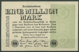 Dt. Reich 1 Million Mark 1923, DEU-114c FZ DK, Leicht Gebraucht (K1277) - 1 Miljoen Mark