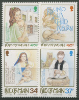 Isle Of Man 1989 Weihnachten Kinder Geburt 417/20 Postfrisch - Man (Eiland)