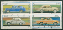 Polen 1976 Automobile Fabrik FSO Warschau 2467/70 Gestempelt - Used Stamps