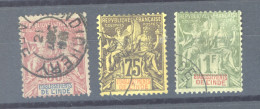 Inde  :  Yv  11-13  (o) - Used Stamps