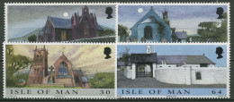 Isle Of Man 1999 Weihnachten Kirchen 831/34 Postfrisch - Isle Of Man