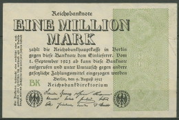 Dt. Reich 1 Million Mark 1923, DEU-114c FZ BK, Gebraucht (K1281) - 1 Miljoen Mark