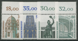 Bund 1987 Sehenswürdigkeiten SWK Mit Oberrand 1339/42 OR Postfrisch - Unused Stamps
