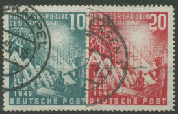 Bund 1949 Eröffnung Deutscher Bundestag 111/12 Gestempelt (R80989) - Gebruikt