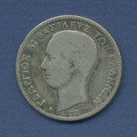 Griechenland Drachme 1874 A, Silber, Georg I., KM 38 S-ss (m6516) - Grecia