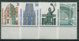 Bund 1987 Sehenswürdigkeiten SWK Mit Unterrand 1339/42 UR Postfrisch - Nuevos