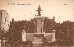 MATOUR - Monument Aux Morts - Other & Unclassified