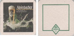 5002470 Bierdeckel Quadratisch - Alpirsbacher - Berühmtes Brauwasser - Sous-bocks