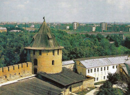 *Carte Photo - RUSSIE - NOVGOROD - Vue De La Ville Et La Tour Théodore - Russie