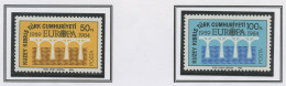 Chypre Turque - Cyprus - Zypern 1984 Y&T N°127 à 128 - Michel N°142 à 143 *** - EUROPA - Unused Stamps