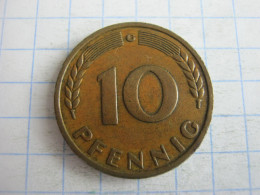 Germany 10 Pfennig 1949 G - 10 Pfennig