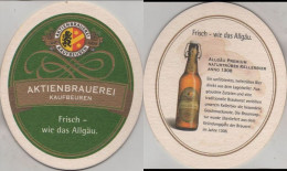 5004388 Bierdeckel Oval - Aktien-Brauerei, Kaufbeuren - Beer Mats