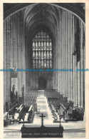R161761 The Nave Looking West Canterbury Cathedral. E. Crow - Monde