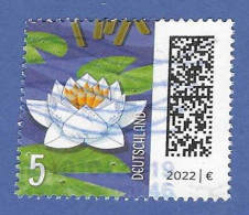 BRD 2022  Mi.Nr. 3644 , Seerose / Freimarken - Nassklebend - Gestempelt / Fine Used / (o) - Used Stamps