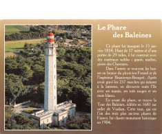 17-ILE DE RE PHARE DES BALEINES-N°T2744-D/0097 - Ile De Ré