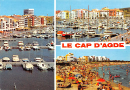34-CAP D AGDE-N°T2746-B/0181 - Other & Unclassified