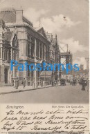229887 UK KENSINGTON HIGH STREET THE TOWN HALL CIRCULATED TO ARGENTINA POSTAL POSTCARD - Andere & Zonder Classificatie