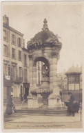 Fontaine Place Fondaudège-voyagé En 1906-colonne Morris Pub Chocolat Menier - Autres & Non Classés
