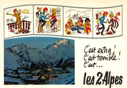 38-LES DEUX ALPES-N°T2749-B/0247 - Autres & Non Classés