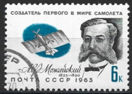 Russia 1963. Scott #2772 (U) A. F. Mozhaisky (1825-90), Pioneer Airplane Builder - Used Stamps