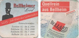 5002501 Bierdeckel Quadratisch - Bellheimer Lord 1999 - Beer Mats