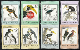 1977 Vietnam Protected Birds Set (** / MNH / UMM) - Zangvogels