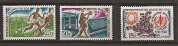 Territoire Afars & Issas Y&T 334/6 Football, Basket, OMS N** - Unused Stamps