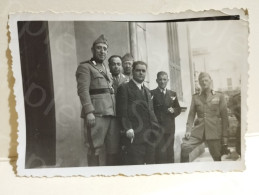 Photo Greece Rhodos Rodos Rodi. Military Italian Occupation. 9x6 Cm. - War, Military