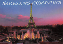 75-PARIS LA TOUR EIFFEL-N°T2757-D/0053 - Otros & Sin Clasificación