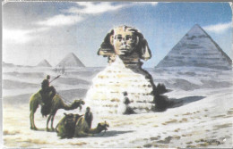 CPA-1950-EGYPTE-GIZEH-LE GRAND SPHINX - TBE - Gizeh