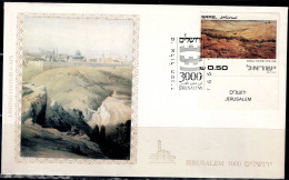 ISRAEL 1995 COVER 3000 YEARS OF JERUSALEM  VF!! - Lettres & Documents