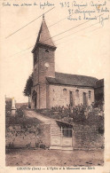 Grozon Monument Aux Morts église Canton Poligny - Autres & Non Classés