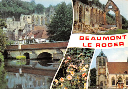 27-BEAUMONT LE ROGER-N°T2758-D/0213 - Beaumont-le-Roger