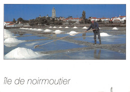 85-ILE DE NOIRMOUTIER FOLKLORE RECOLTE DU SEL-N°T2758-C/0343 - Ile De Noirmoutier