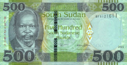 South Sudan 2021 500 Pound P16c Uncirculated Banknote - 1 Pond