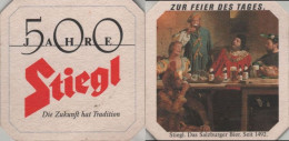 5005890 Bierdeckel Quadratisch - Stiegl - Beer Mats