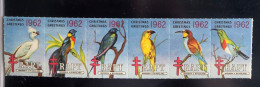 RHODESIA 1962 Birds Anti Tuberculosis 6v Strip MH - Andere & Zonder Classificatie