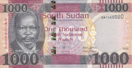 South Sudan 2021 1000 Pound P17b Uncirculated Banknote - 1 Pound