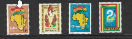 1969 Inauguration Of 2nd Republic. Set Mnh - Ghana (1957-...)