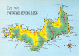 83-ILE DE PORQUEROLLES LA CARTE-N°T2762-A/0383 - Autres & Non Classés