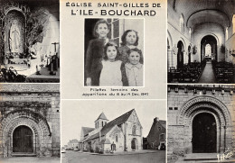 37-L ILE BOUCHARD EGLISE SAINT GILLES-N°T2762-D/0081 - L'Île-Bouchard