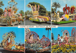 06-COTE D AZUR FOLKLORE BATAILLE DE FLEURS-N°T2764-A/0005 - Other & Unclassified