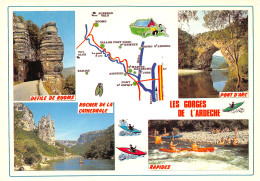 07-GORGES DE L ARDECHE-N°T2764-C/0089 - Other & Unclassified