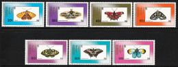 1990 Mongolia Butterflies Set (** / MNH / UMM) - Vlinders